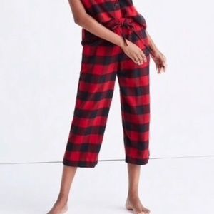 Madewell Buffalo Plaid Pajama Bottoms